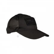 Net baseball cap Black
