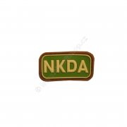 Nášivka NKDA Multicam - 3D plast