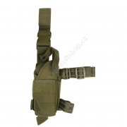 Tactical leg holster adjustable Green