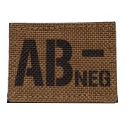 Patch blood type AB- Coyote
