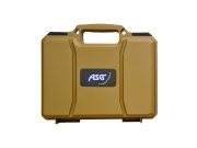 ASG plastic case 31x27x7,5cm Tan