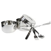 CZ stainless steel mess kit with utensil
