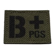 Patch blood type B+ Green