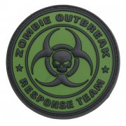 Patch Zombie ORT green - 3D plastic