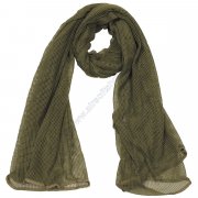 Scarf mesh polyester Coyote