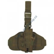 Tactical leg holster MOLLE Coyote