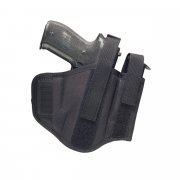 202-1/Z Ambidextrous Belt Holster with Two Loops and Integrated Magazine Pouch