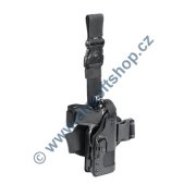 720-1DLB 10mm/TZ Plastic tactical holster