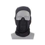 Wosport balaclava with face protector Black