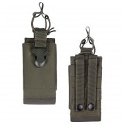 MOLLE radio pouch Green