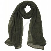 Scarf mesh polyester Green