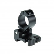 QD Side Flip Mount ring 30 mm Black