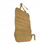 MOLLE panel for seat Coyote