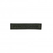 Patch Label green PYROTECHNIK