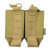 Conquer Tegris sumka MOLLE 2x M4 zásobník Coyote Brown