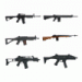 Zbraně a zásobníky