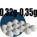 BB 6mm 0,32g - 0,35g