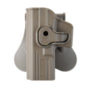 AMOMAX polymer holster G Left Tan