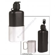 Field bottle CH with mug used
