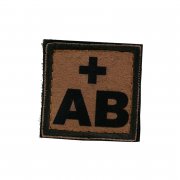 Patch blood type AB+ coyote