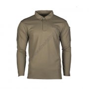 Tactical longsleeve polo shirt QD Green S