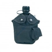 US field bottle with cup and cover Black