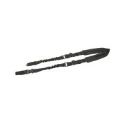 Two Point Gun Sling with Bungee Black