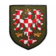 Patch coat of arms moravian eagle