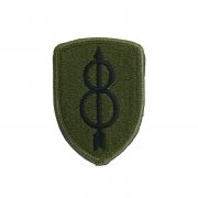 Nášivka US 8th Infantry Division