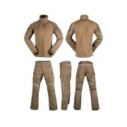 SIXMM Gen3 Kalhoty+Taktické triko Coyote Brown vel. XXL