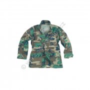 TEESAR BDU Field jacket ripstop Woodland size XL