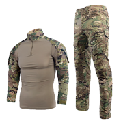 Conquer COMBAT field trousers+Tactical shirt Multica size L