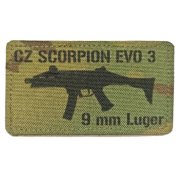 Nášivka CZ SCORPION EVO 3 9mm Multica