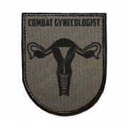 Nášivka erb Combat Gynecologist zelená