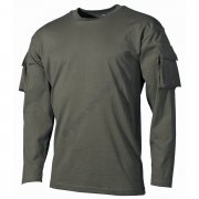 Tactical shirt long sleeve Green M