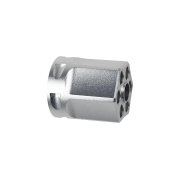 CL ASG Dan Wesson 715 6061 Aluminium CNC Cylinder Hexagon Silver