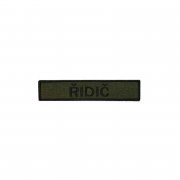 Patch Label green RIDIC