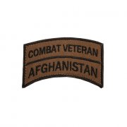 Patch Combat veteran Afghan