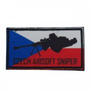 Patch CZECH AIRSOFT SNIPER color