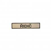 Patch Label coyote RIDIC