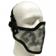 Mesh face protector Ghost2