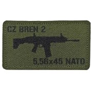 Patch CZ 805 BREN 2 5,56x45 NATO Green