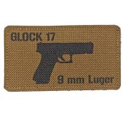 Patch GLOCK 17 9mm Coyote