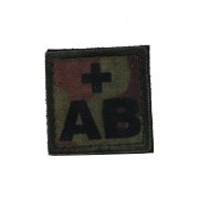Nášivka krevní skupina AB+ vz95