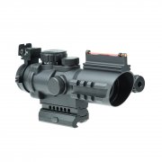 Tactical scope 4x32 illuminated with laser Black