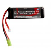 ASG battery Li-Pol 11,1V 2200mAh 30C