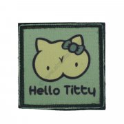 Patch Hello Titty Olive