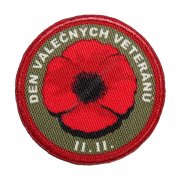 Patch veterans day olive
