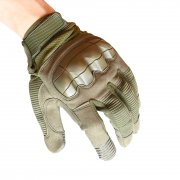 Taktické rukavice A8 Zelené vel. M