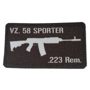Patch VZ 58 SPORTER 223 Rem. Black/White